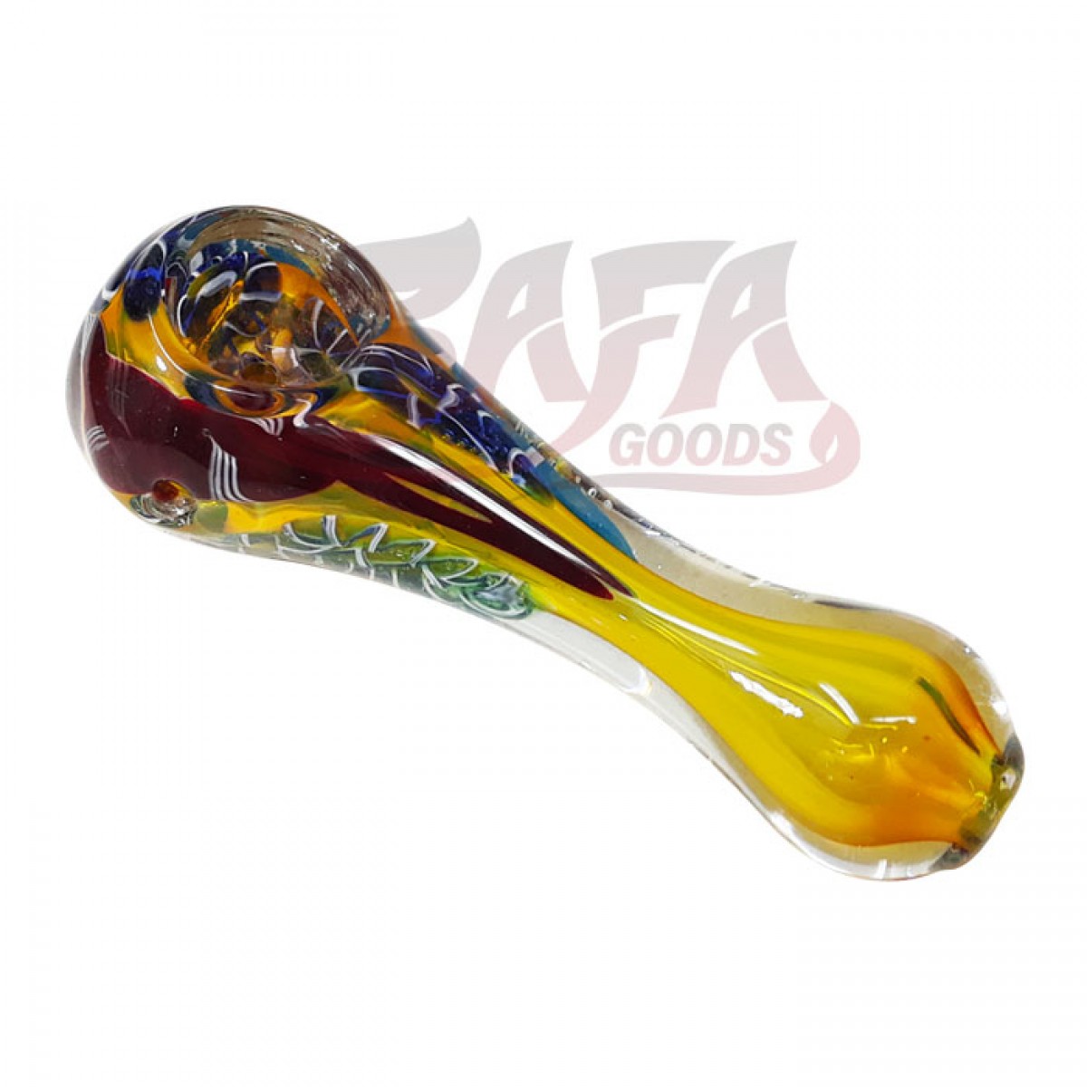 3.5 Inch Glass Hand Pipes - Fume and Cane